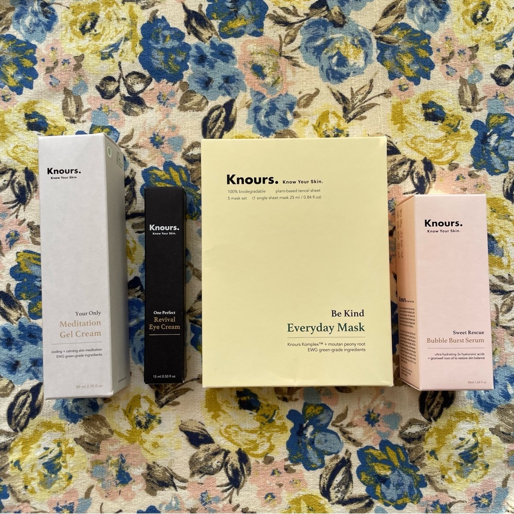 [NEW] Knours Face Mask, Face Cream, Serum, Eye Cream